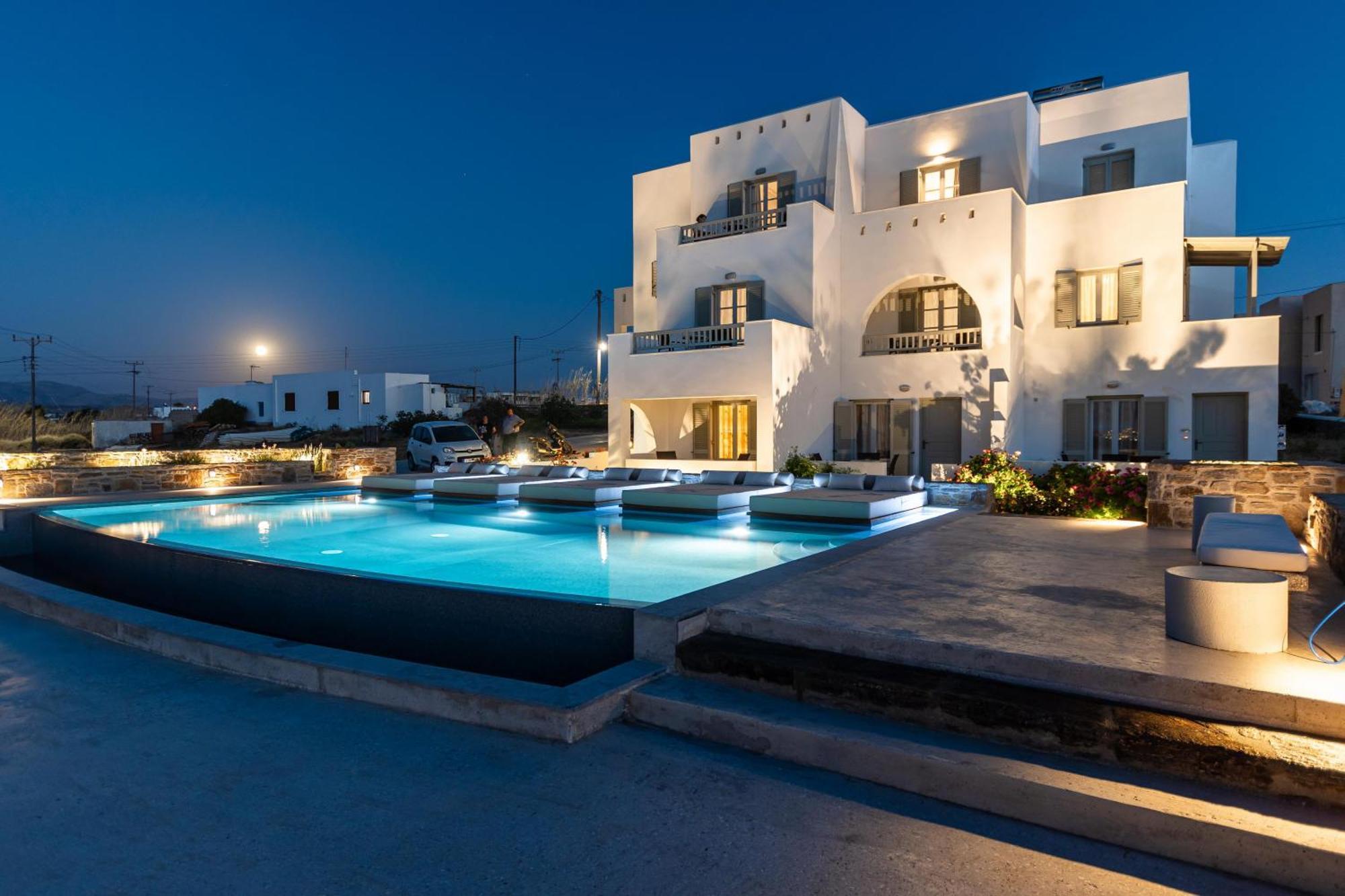 Agnadi Hotel Agia Anna  Exteriér fotografie